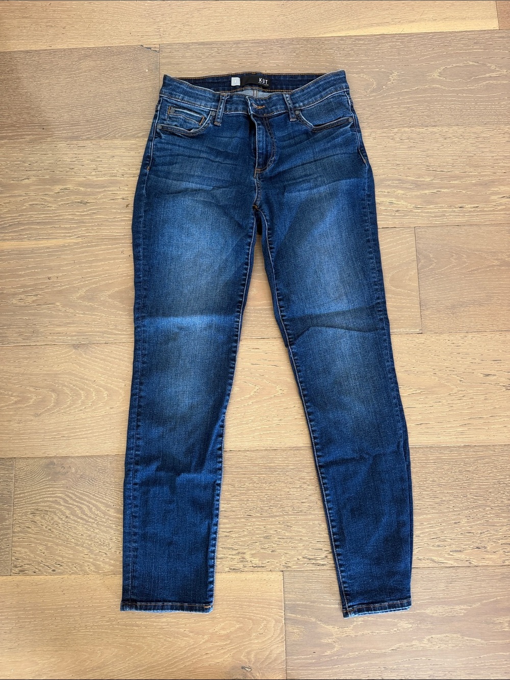 Kut from the Kloth Dark Blue Skinny Jeans